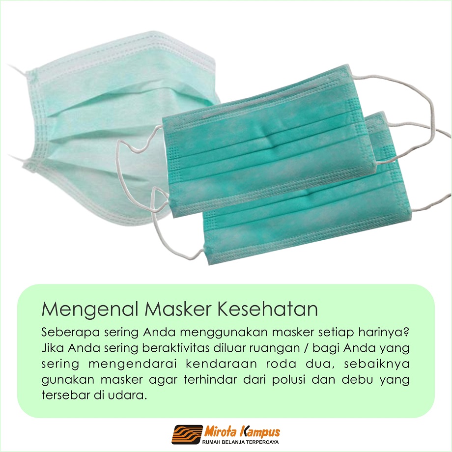 Mengenal Masker Untuk Kesehatan