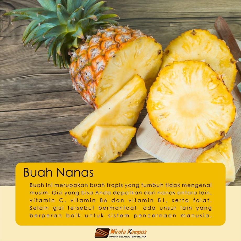 Manfaat Buah Nanas