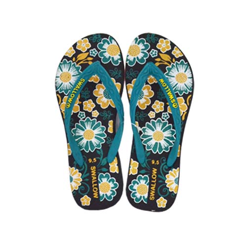  Sandal  Wanita Swallow  Floral  318676 Mirota Kampus 