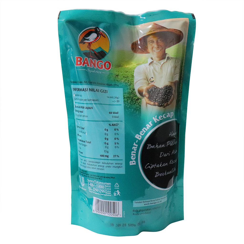 Bango Kecap Manis 550ml 016295 Mirota Kampus Rumah  