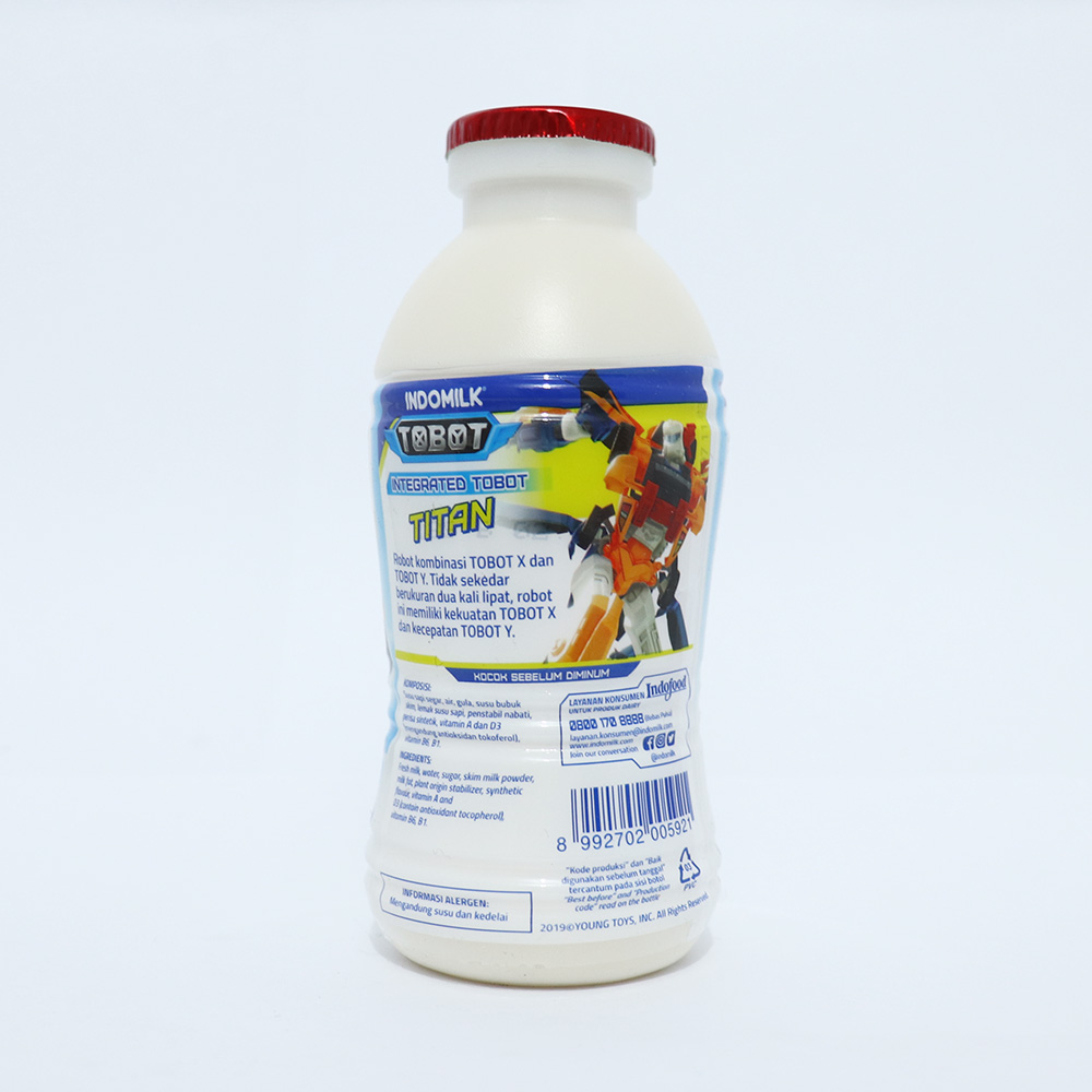 Indomilk Susu Steril Botol Vanilla 022083 Mirota 