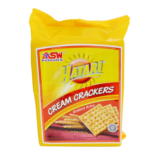 Asw Hatari Cream Crackers 260 Gr 010585 Mirota Kampus 