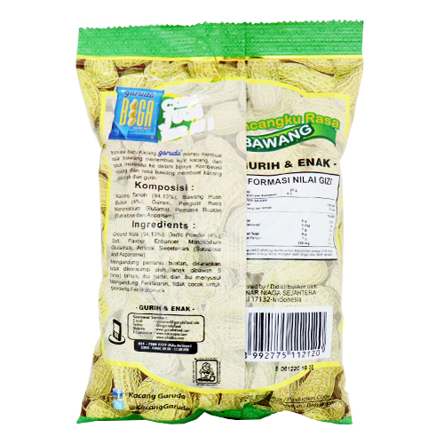 Garuda Kacang Kulit  Bawang  220 Gr 014979 Mirota Kampus 