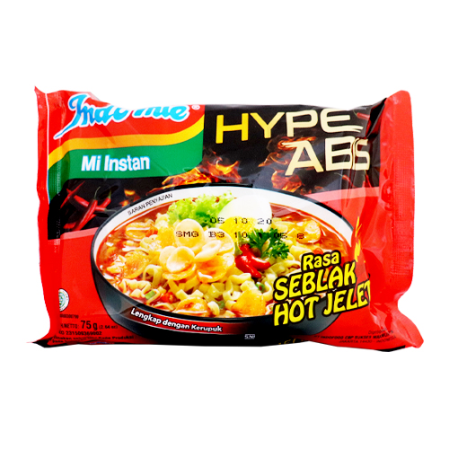 Indomie Hype Abis Seblak Hot Jeletot 75 Gr 110612 Mirota